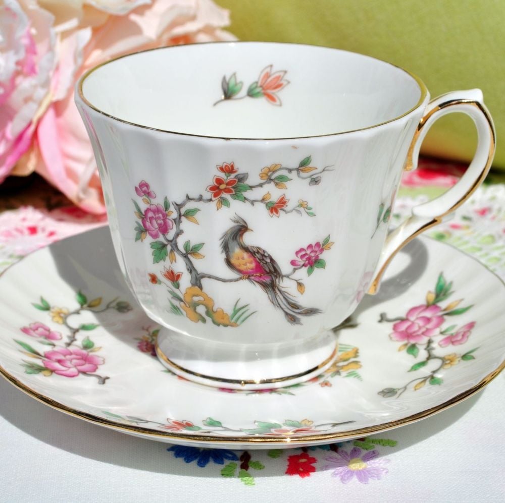 Duchess Oriental Pattern Teacup and Saucer c.1950s