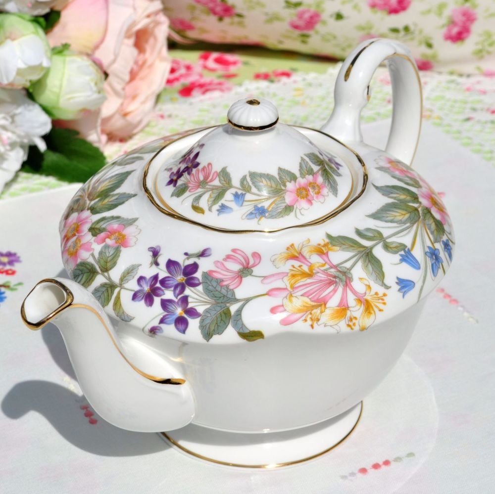 Paragon Country Lane Vintage Teapot c.1957+