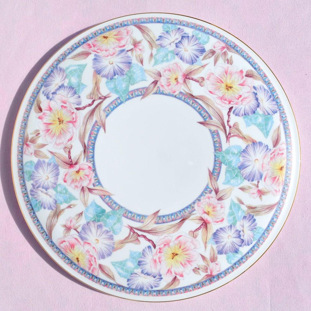 Royal Grafton Peony Vintage Gateau Cake Plate