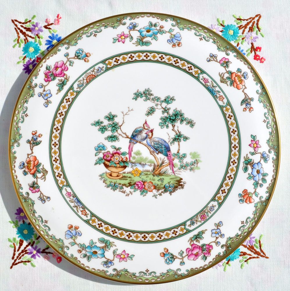 Spode Elysee Vintage Fine China Gateau Cake Plate