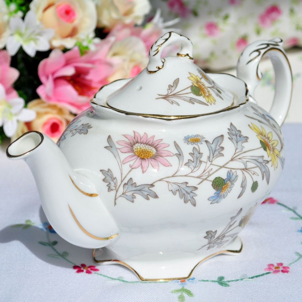 Coalport Somerset One Pint Floral Teapot c.1960s