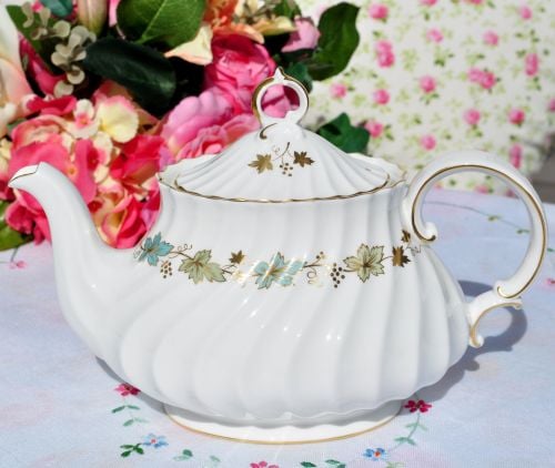 Royal Doulton Piedmont Vintage China Teapot H.4967