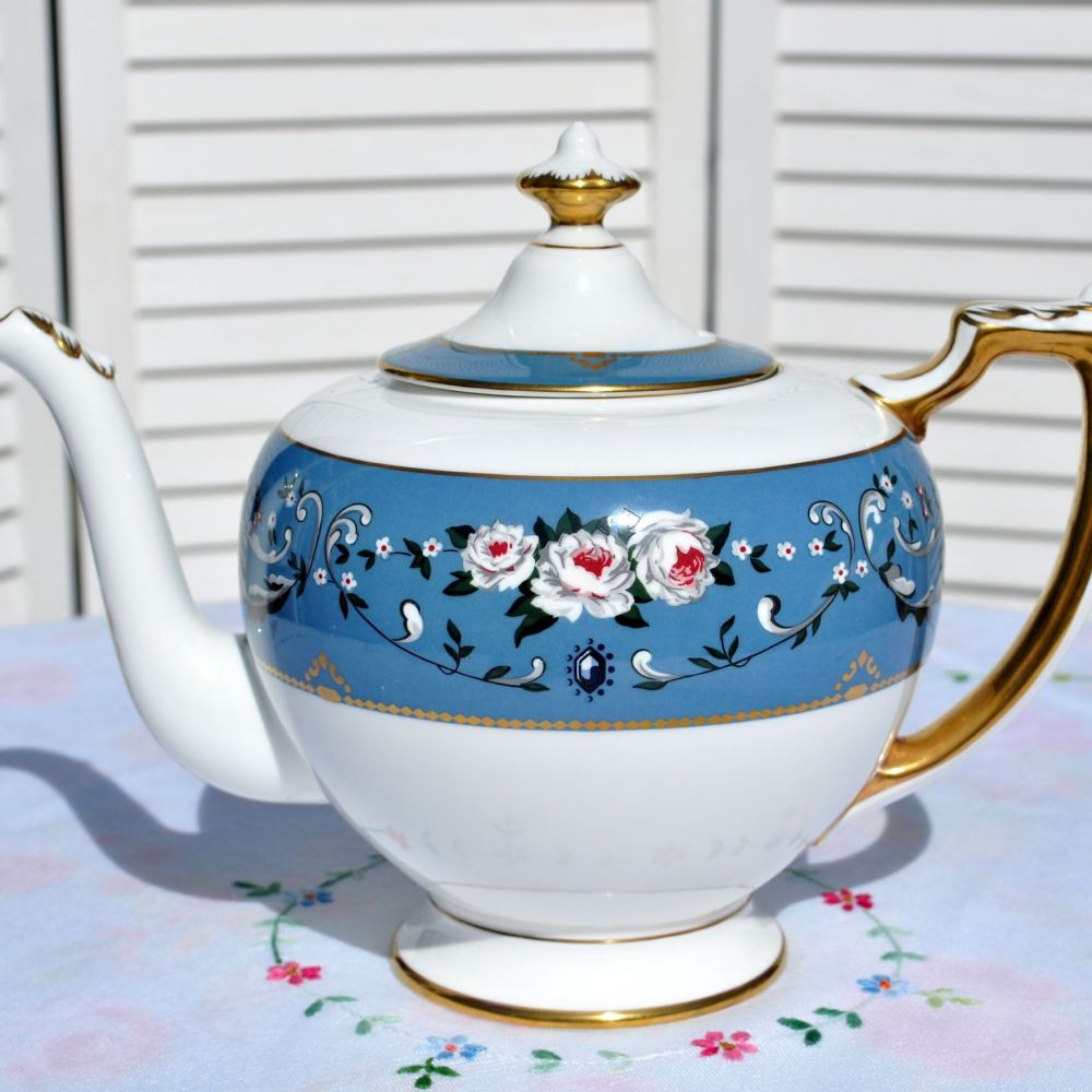 Wedgwood Ralph Lauren Annalia Large Teapot c.1980s