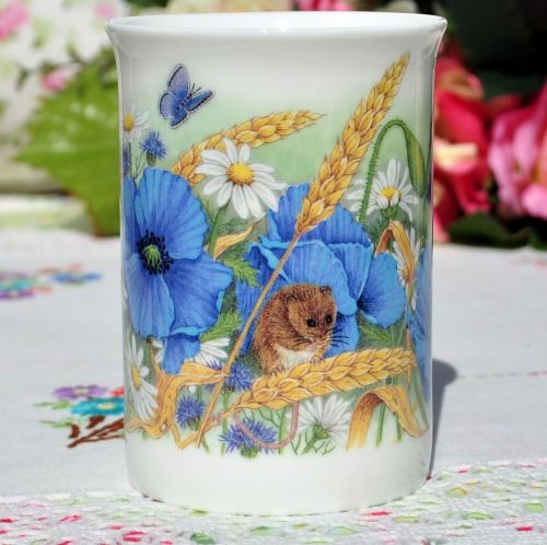 Blue Poppy & Mouse