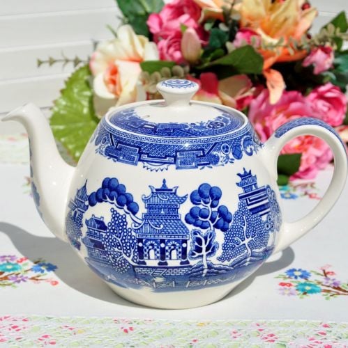 Alfred Meakin Old Willow Teapot