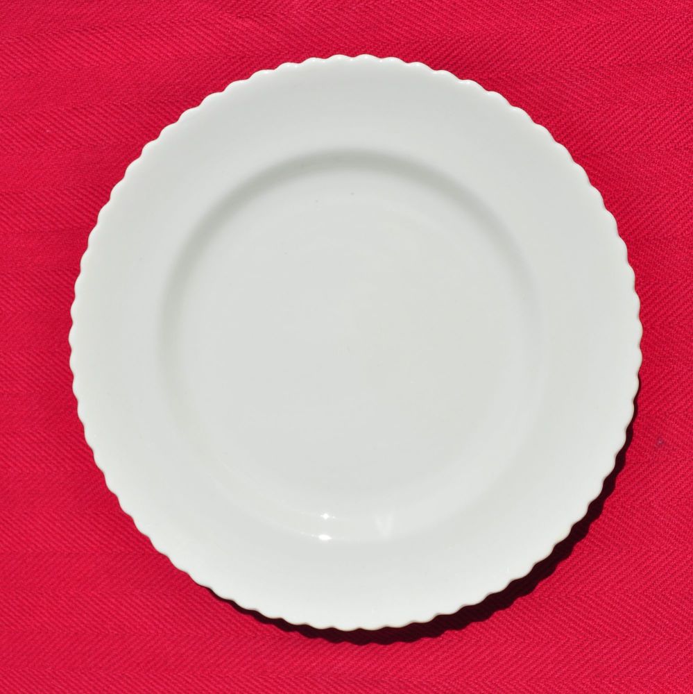 Antique Aynsley China White Tea Plates Set c.1912