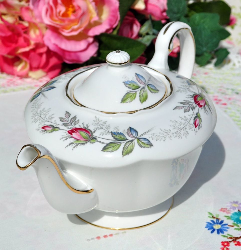 Paragon Bridal Rose vintage teapot