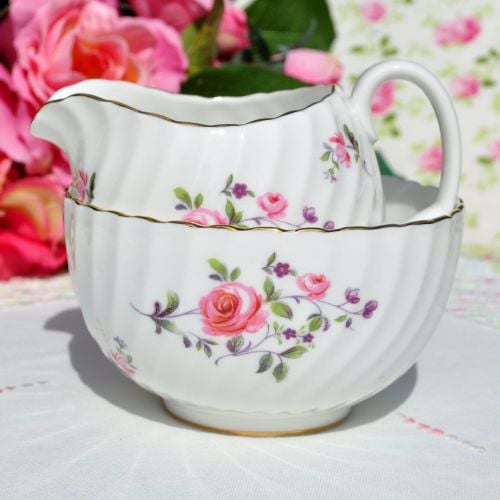 Royal Adderley Fragrance Milk Jug and Sugar Bowl
