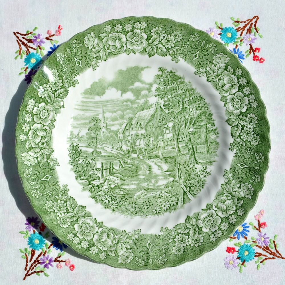 British Anchor Memory Lane Dinner Plate