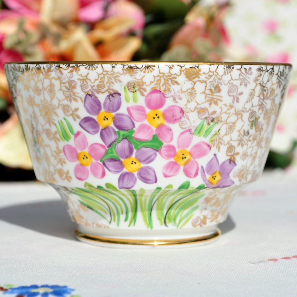 Phoenix China Art Deco Sugar Bowl c.1930's