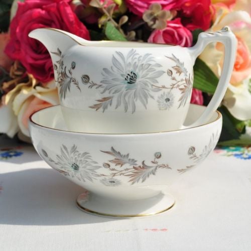 Coalport My Fair Lady Pattern Milk Jug and Sugar Bowl