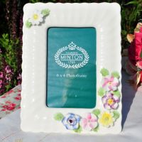 Minton Fife Floral Collection Bone China Picture Frame