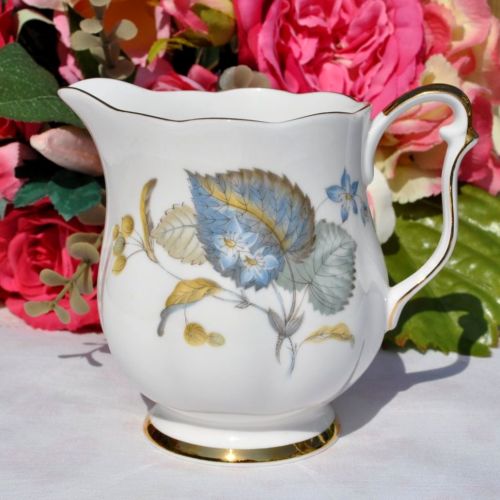 Queen Anne Blue Harebell Milk Jug