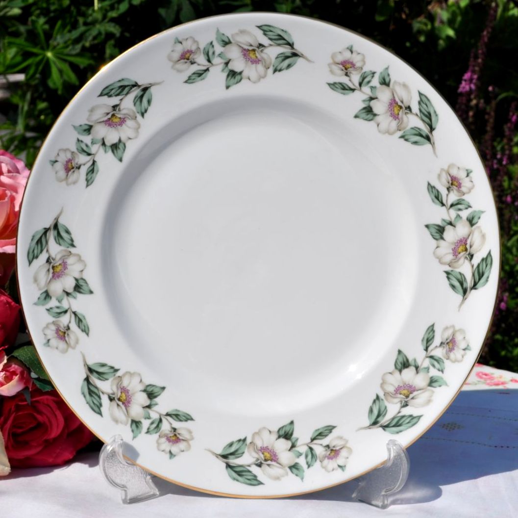 Crown Staffordshire Pear Blossom Dinner Plate