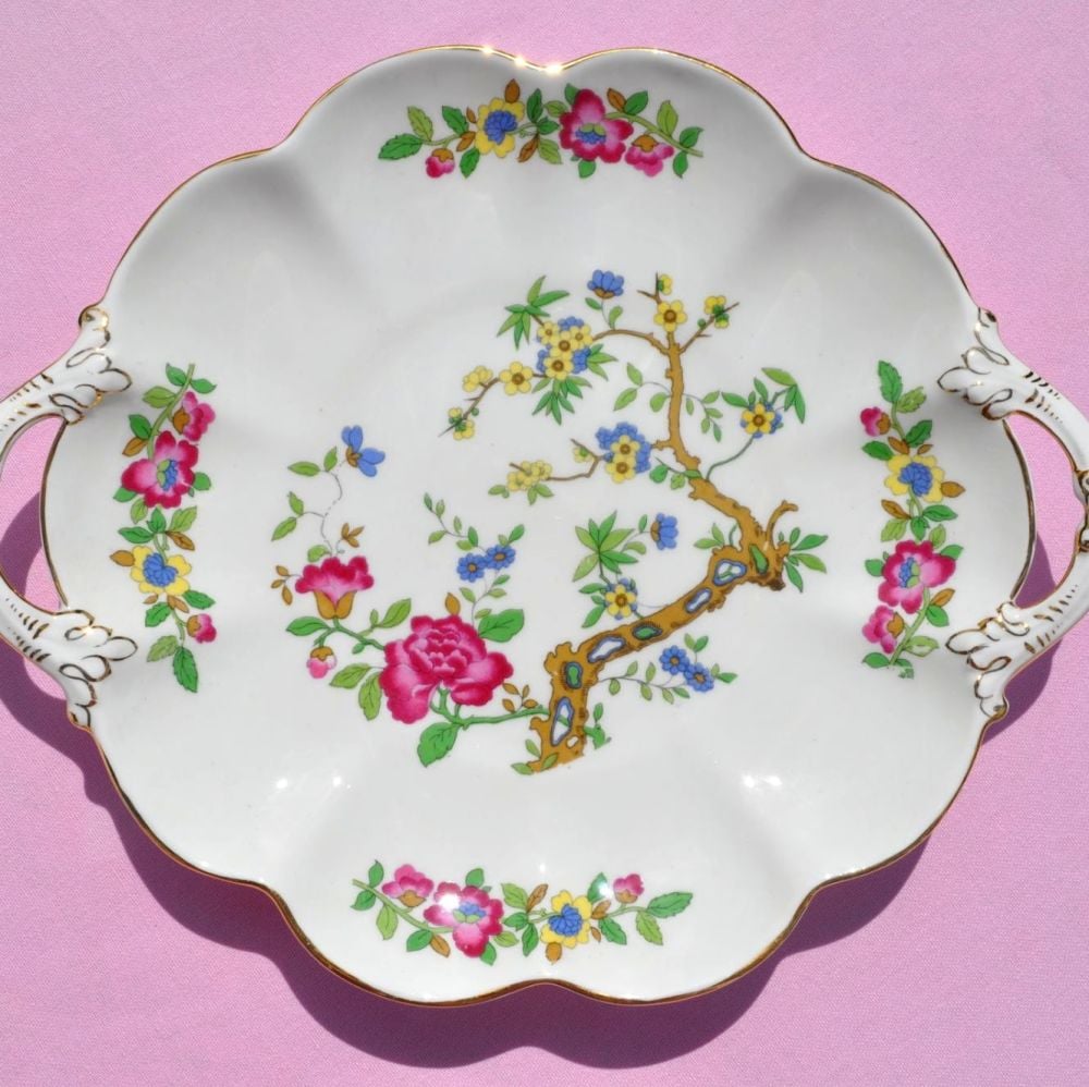 Crescent China Biscuit Tray 1940s