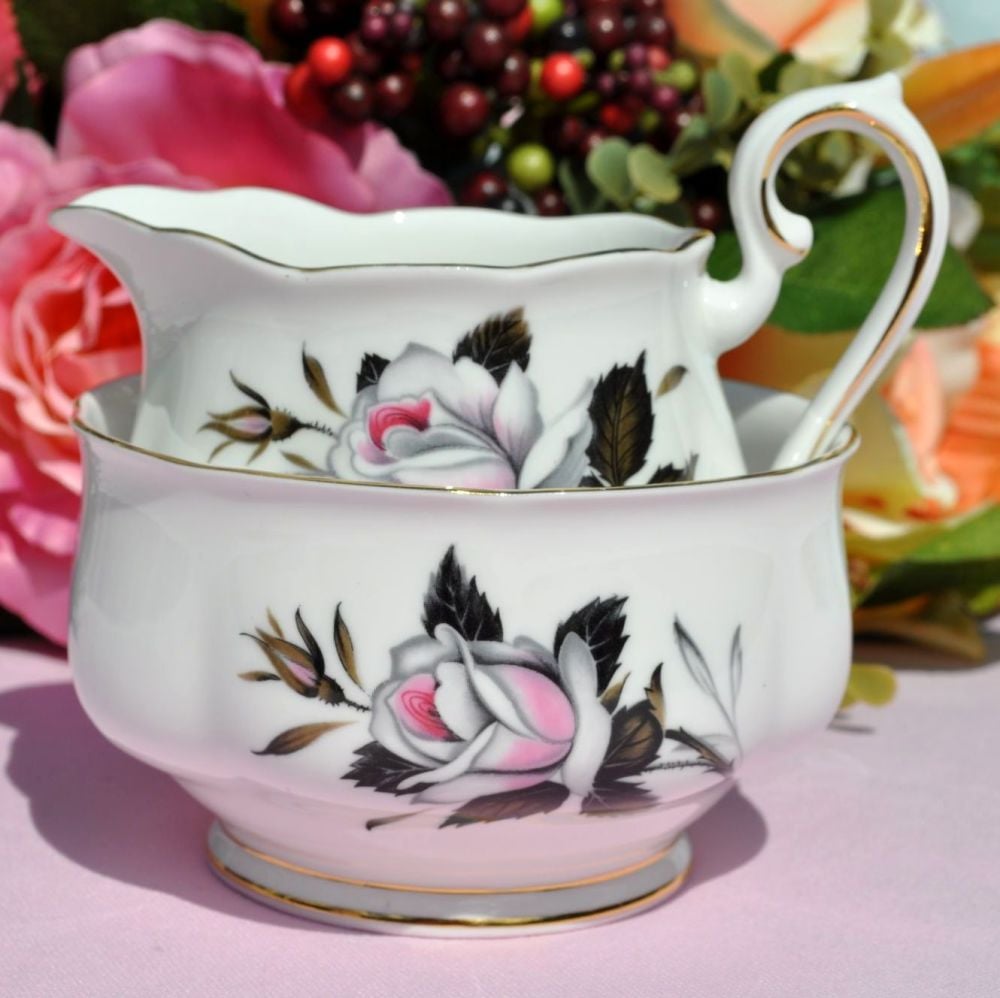 Royal Albert Queen's Messenger Milk Jug and Sugar Bowl c.1960s