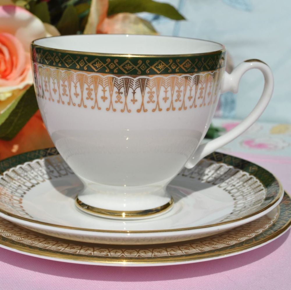 Royal Grafton Majestic vintage teacup trio