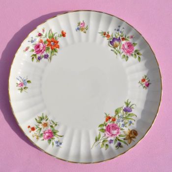 Royal Worcester Roanoke Vintage China Round Cake Plate
