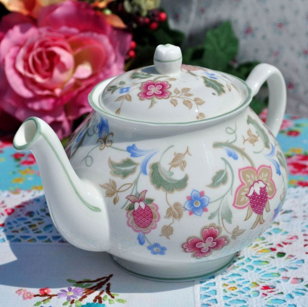 Duchess Jacobean Bone China Vintage Teapot