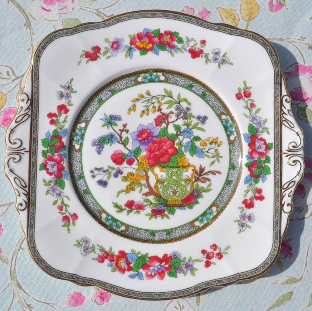 Paragon 'Tree of Kashmir' Vintage Fine Bone China Cake Plate