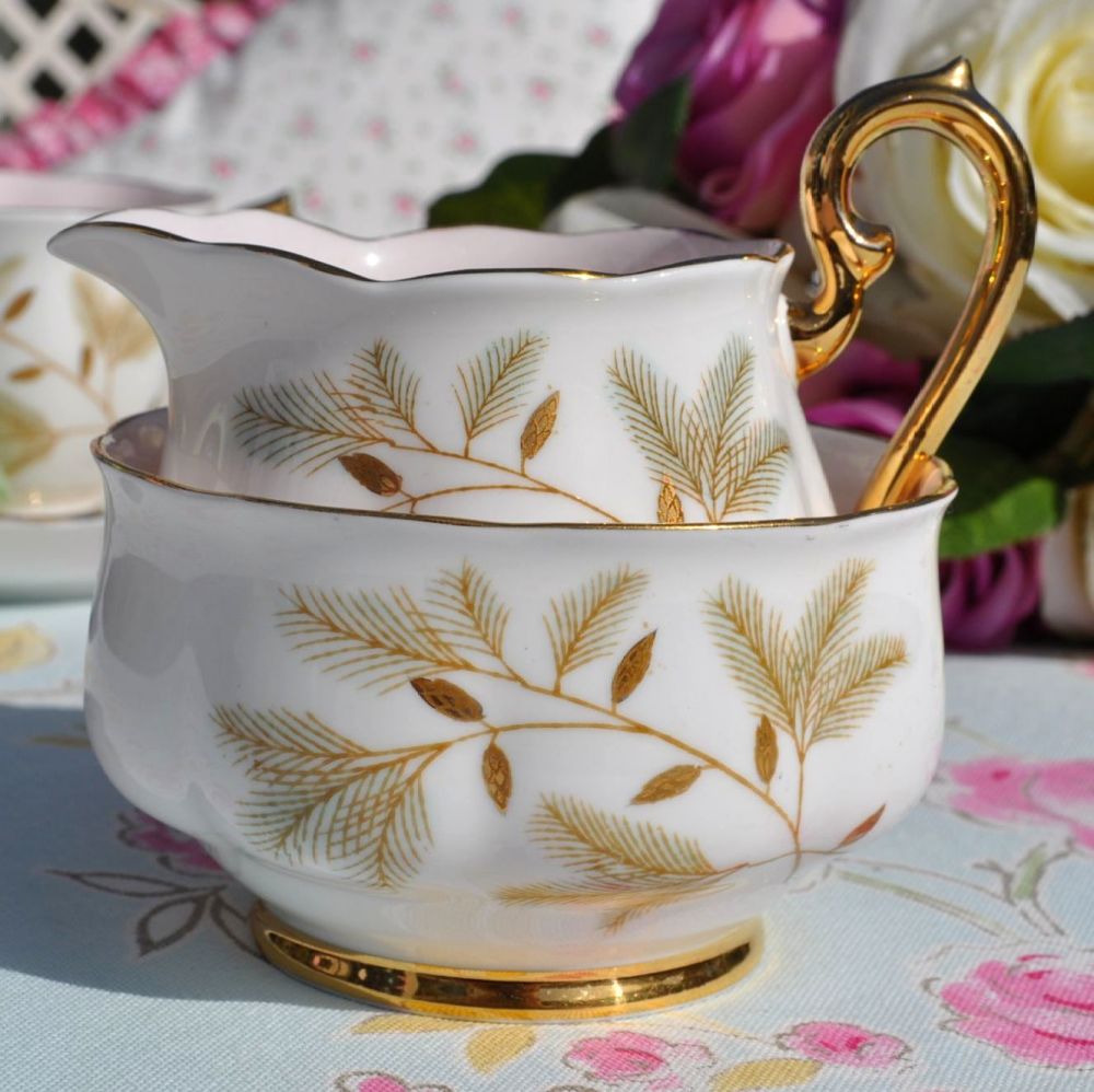Royal Albert Braemar Milk Jug and Sugar Bowl