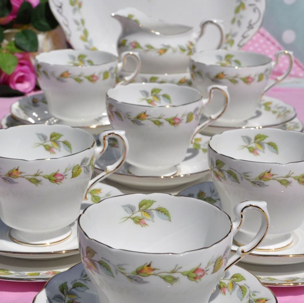 Royal Standard Nose Gay Rose Buds Tea Set
