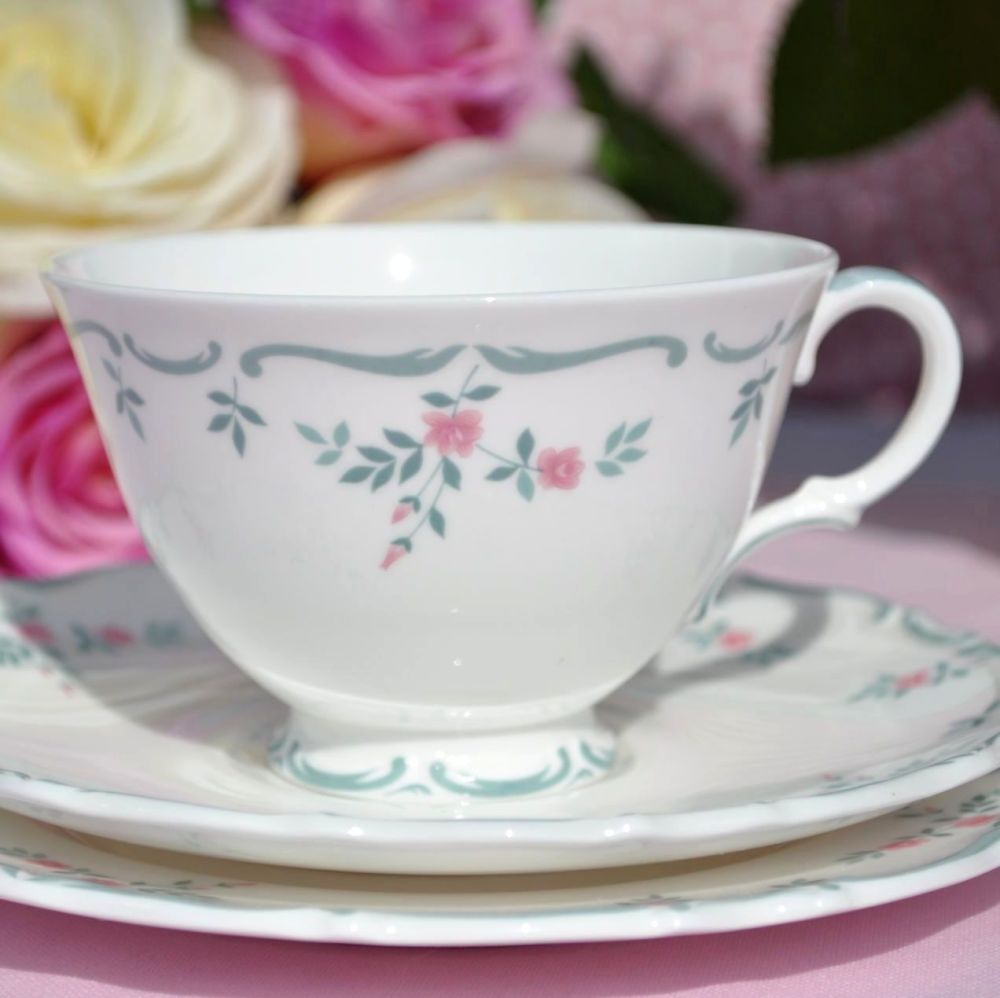 Royal Doulton Chatelaine Vintage Teacup Trio