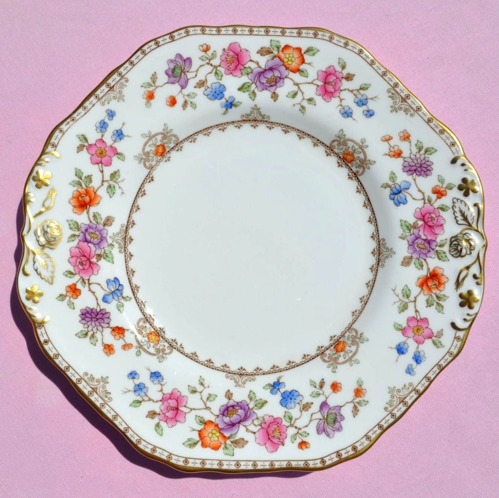 Spode Lauriston Hand Painted Cake Plate c.1962