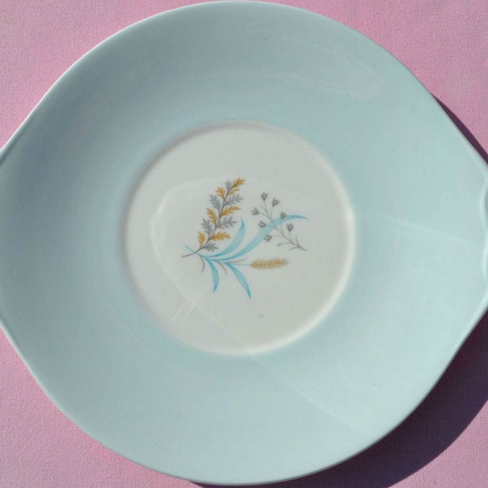 Queen Anne Glade Retro Cake Plate c.1950s