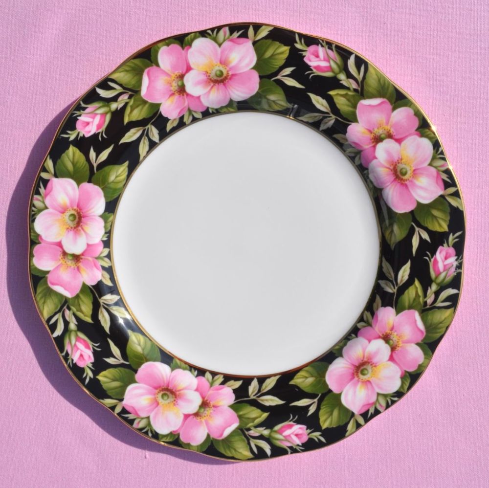 Royal Albert Provincial Flowers Alberta Rose 20.5cm Plate c.1975