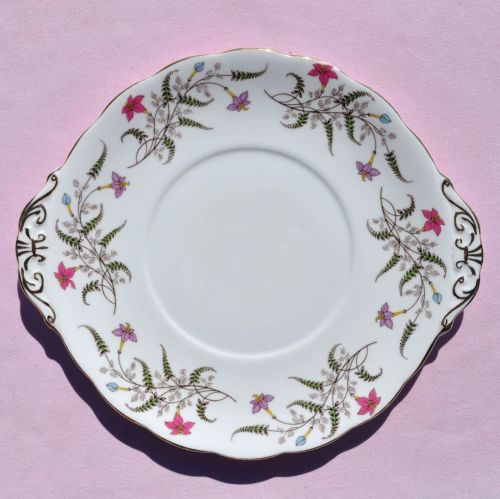 Royal Standard Fancy Free Cake Plate c.1950s