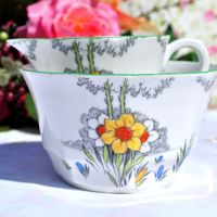 Melba Spring Flowers Vintage China Milk Jug and Sugar Bowl
