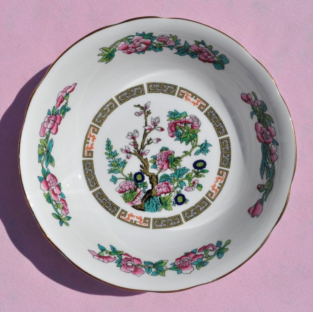 Regency Indian Tree Vintage China Dessert Dish or Cereal Bowl