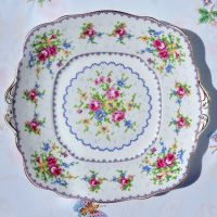 Royal Albert Petit Point Cake Plate c.1930s