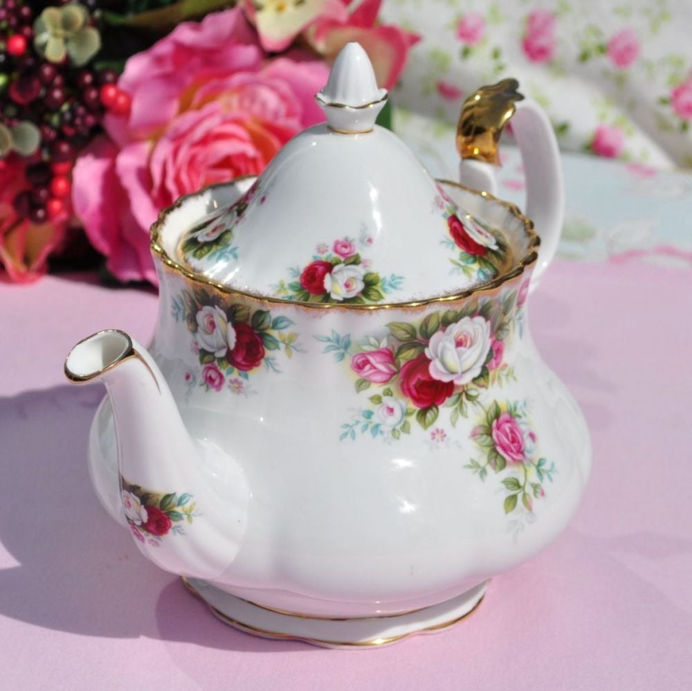 Royal Albert Celebration First Quality Vintage 1.5 Pint Teapot