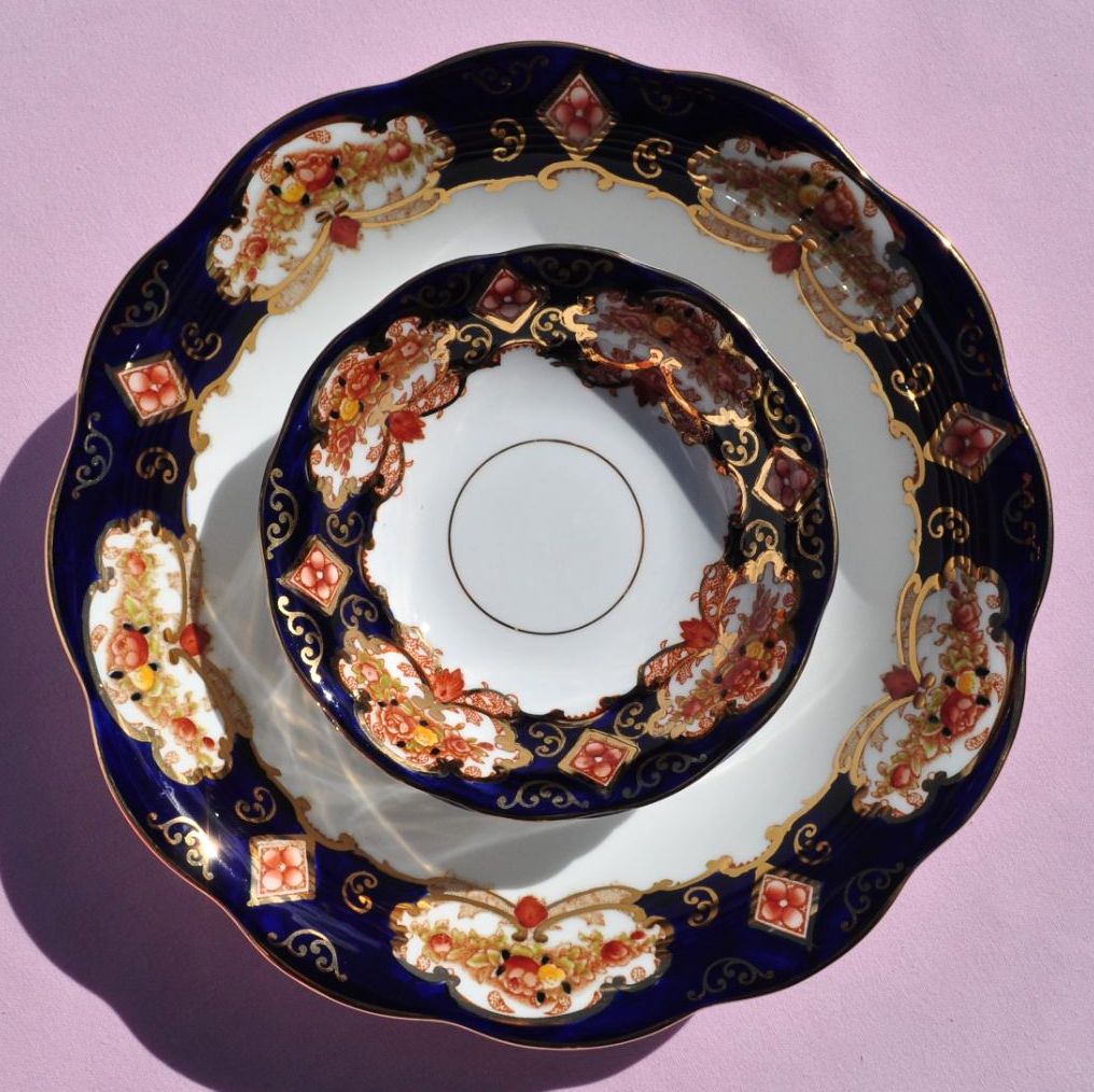 Royal Albert Heirloom Vintage China 6 Piece Dessert Set