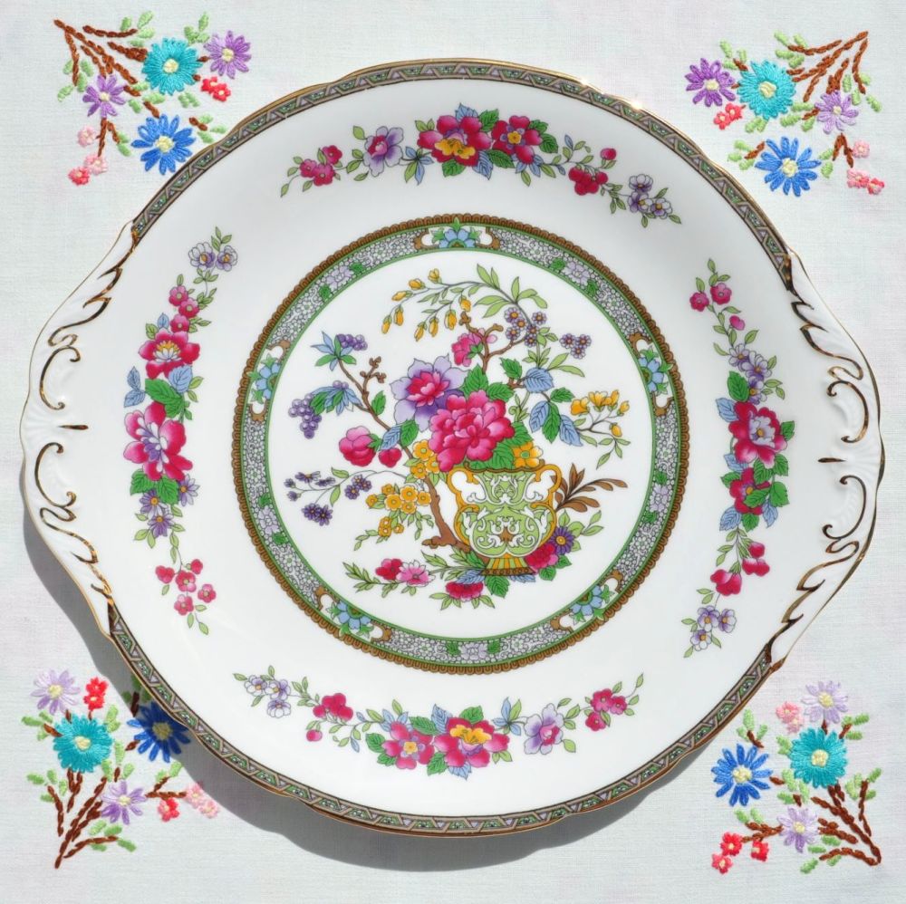 Paragon Tree of Kashmir Cake Plate c.1950's