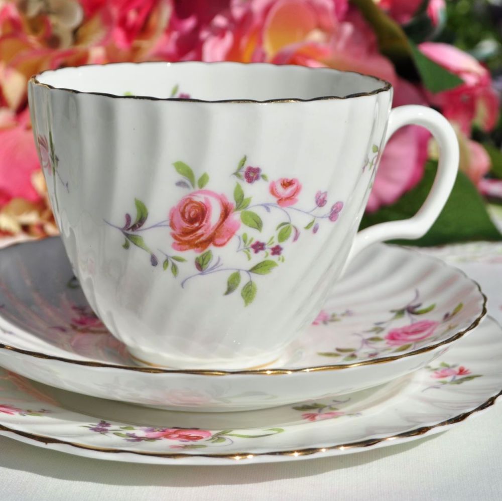 Royal Adderley Fragrance Teacup Trio c.1960's
