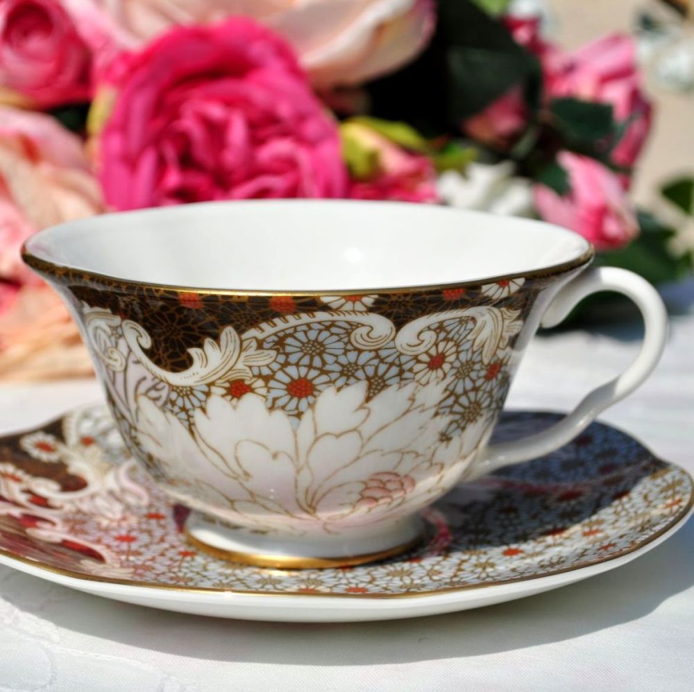 wedgwood daisy blue teacup and saucer