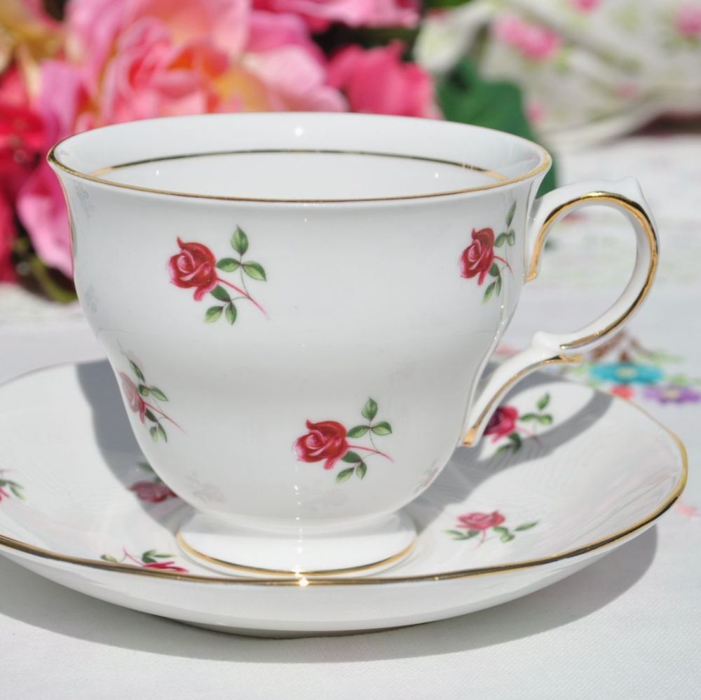 Colclough Fragrance Teacup and Saucer c.1960s