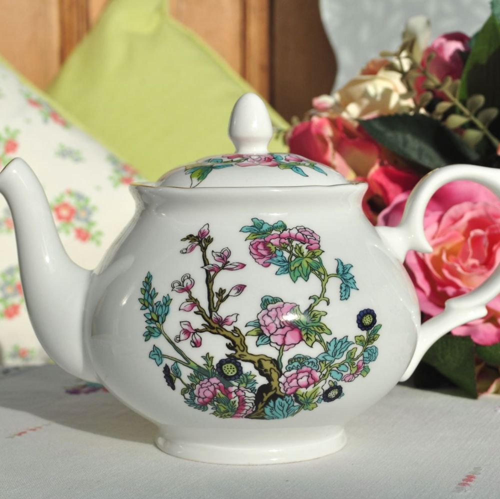 English China Indian Tree One Pint Teapot