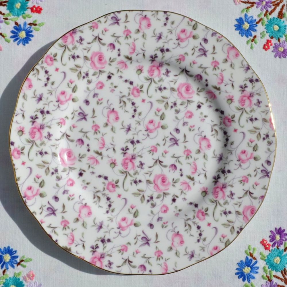 Royal Albert Rose Confetti 20cm Plate