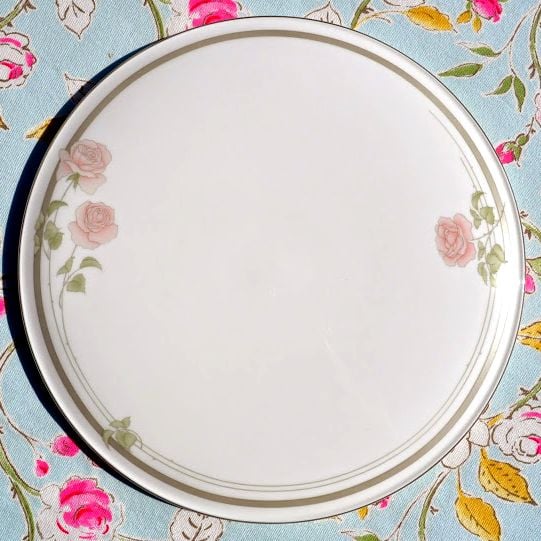 Royal Doulton 'Twilight Rose' Vintage Bone China Celebration Cake Plate