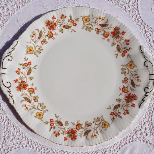 Paragon Seville Vintage Fine Bone China Cake or Bread Plate