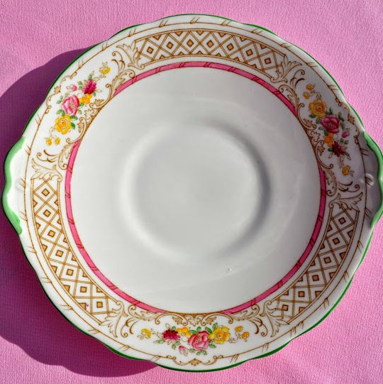Adderleys Chiltern A1331 Bone China Vintage Cake Plate