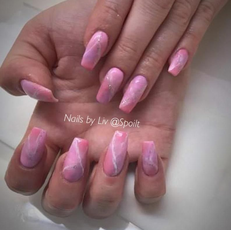 nail extensions, long nails, nailart, design nails wallsend nail salon