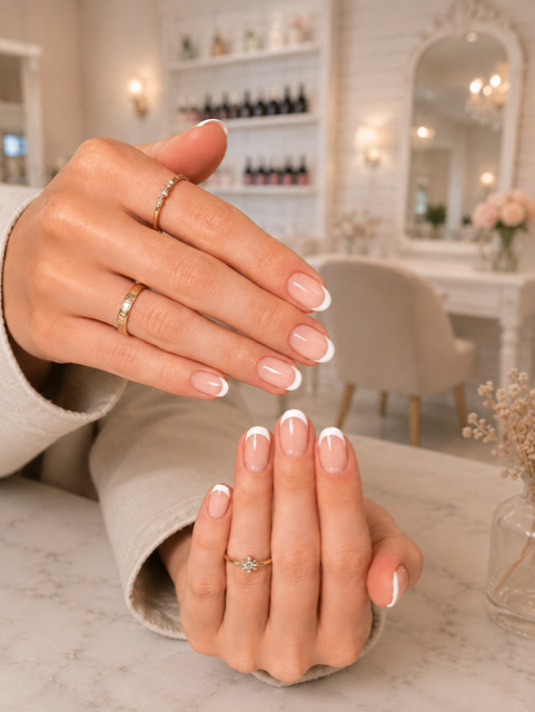 Nail Overlay  Express art/French