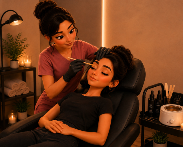 Eyebrow Wax & tint