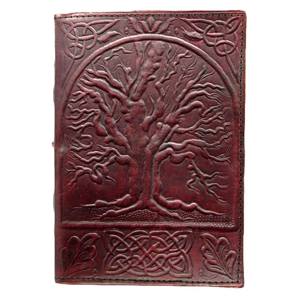 Tree Of Life Leather Embossed Journal 