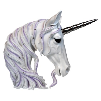 Jewelled Magnificence - Unicorn Bust 31cm
